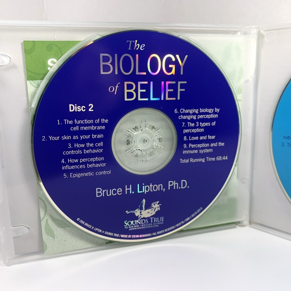 The Biology of Belief: Unleashing the Power of Consciousness -Bruce H. Lipton CD - Picture 10 of 12